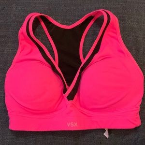 32C padded hot pink Victoria Secret Sport VSX Sports Bra